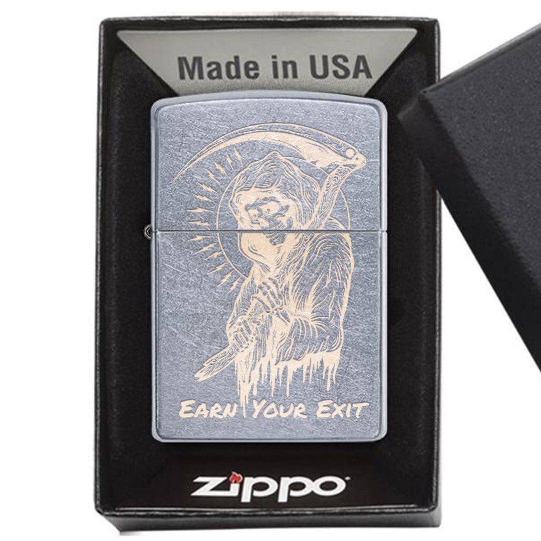 Earn Your Exit Lighter - Chrome - No Discount