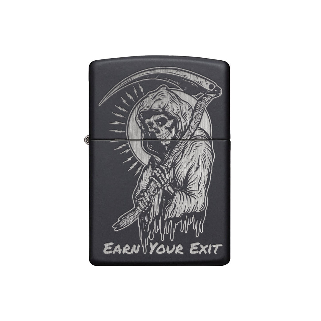 Earn Your Exit Lighter - Matte Black - Lighter