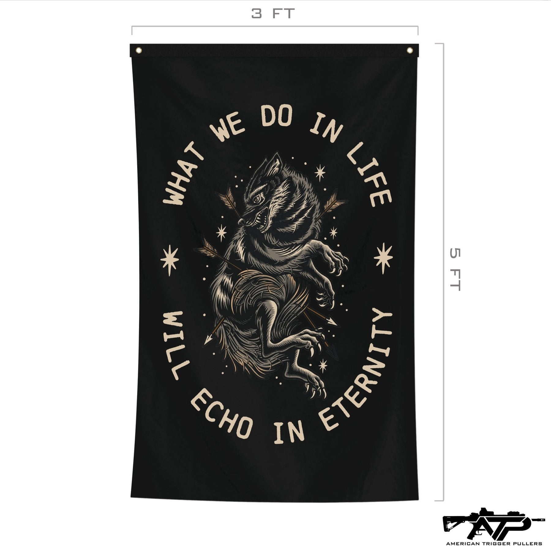Echo in Eternity Flag - 3' x 5' - Flag