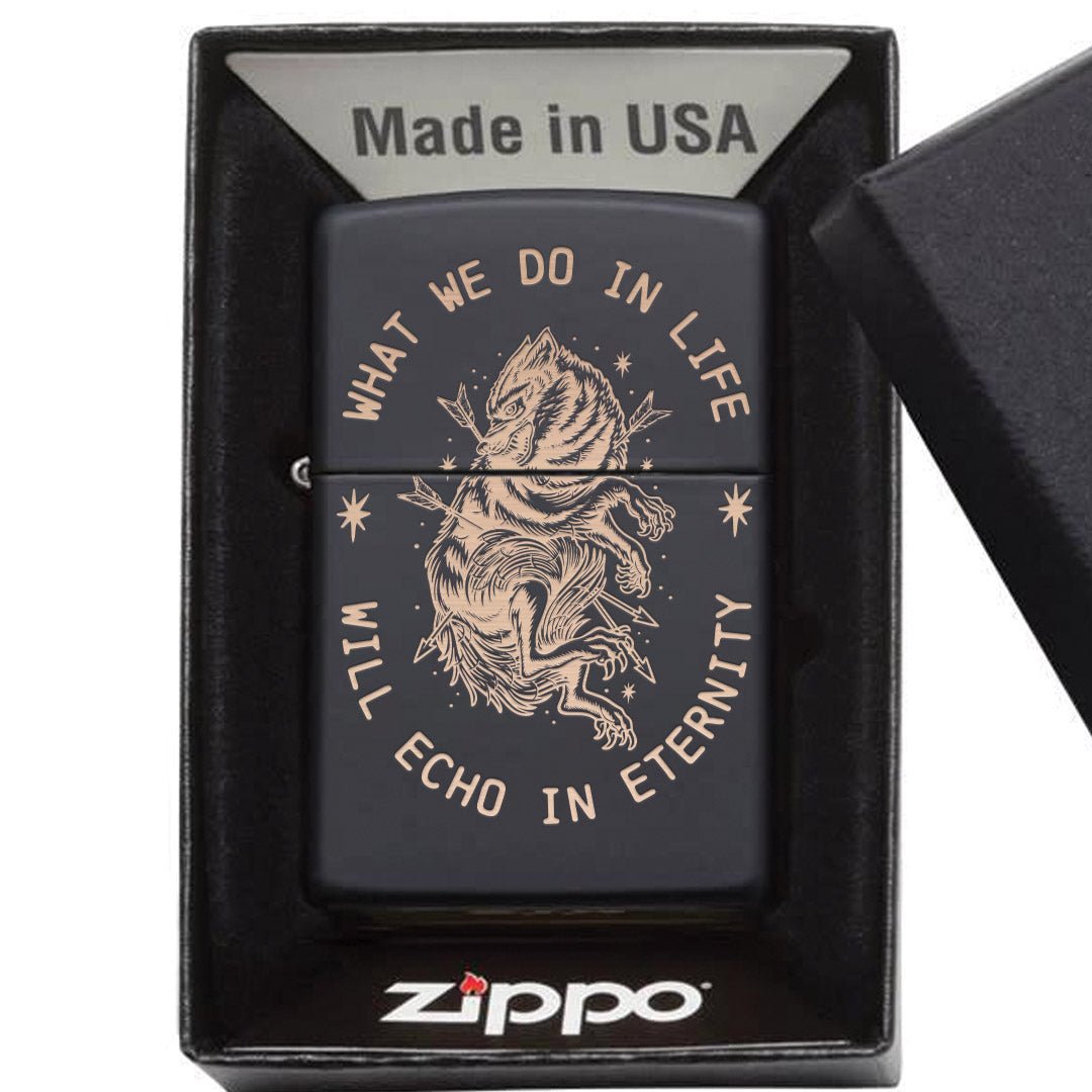 Echo In Eternity Lighter - Matte Black - Lighter