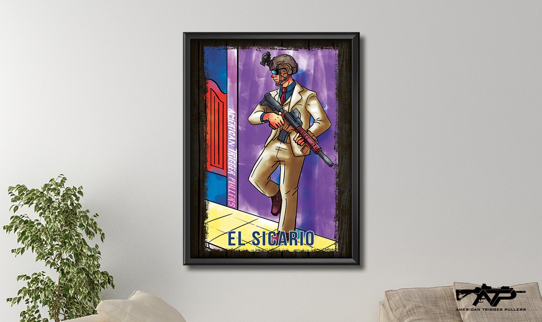 El Sicario Poster - 20" x 26" Canvas - Print