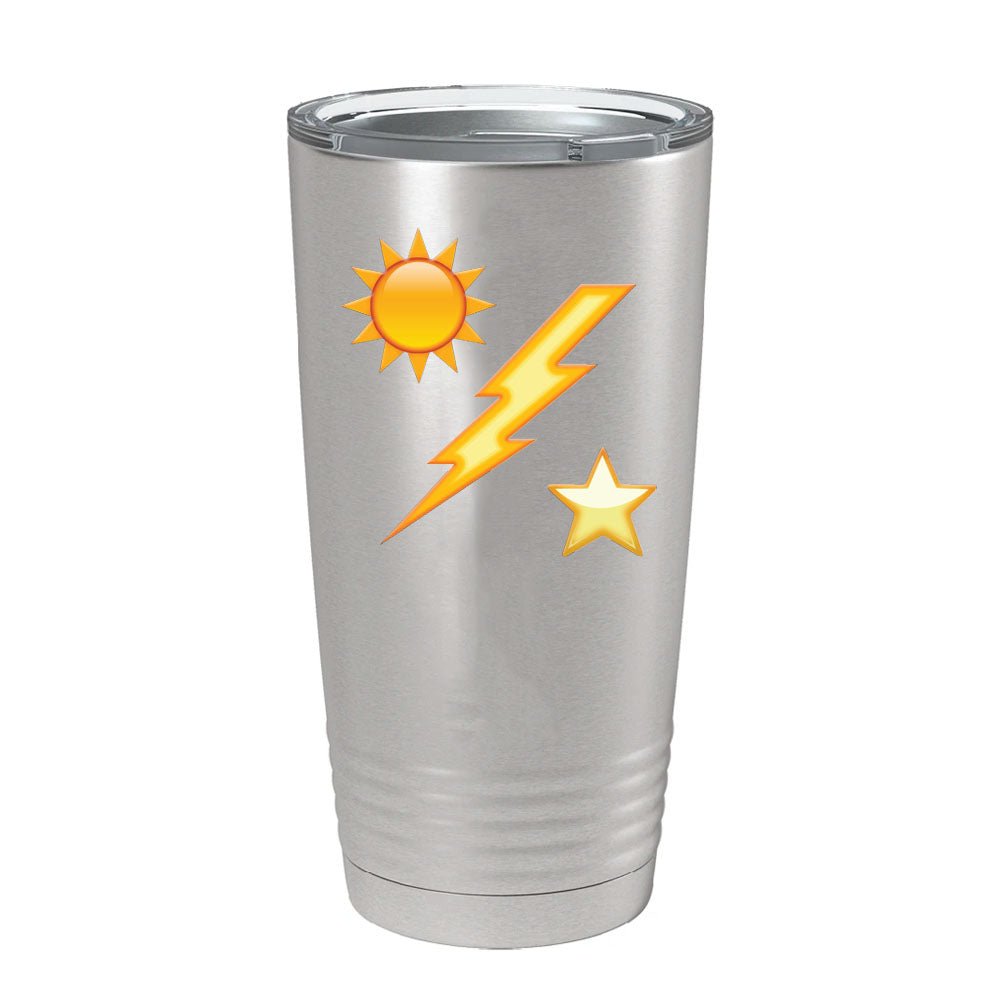 Emoji Star Sun Bolt Tumbler - 20oz - Tumbler