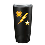 Emoji Star Sun Bolt Tumbler - 20oz - Tumbler