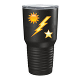 Emoji Star Sun Bolt Tumbler - 30oz - Tumbler