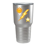 Emoji Star Sun Bolt Tumbler - 30oz - Tumbler