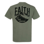 Faith Can Move Mountains Heavyweight Tee - Small - Shirt