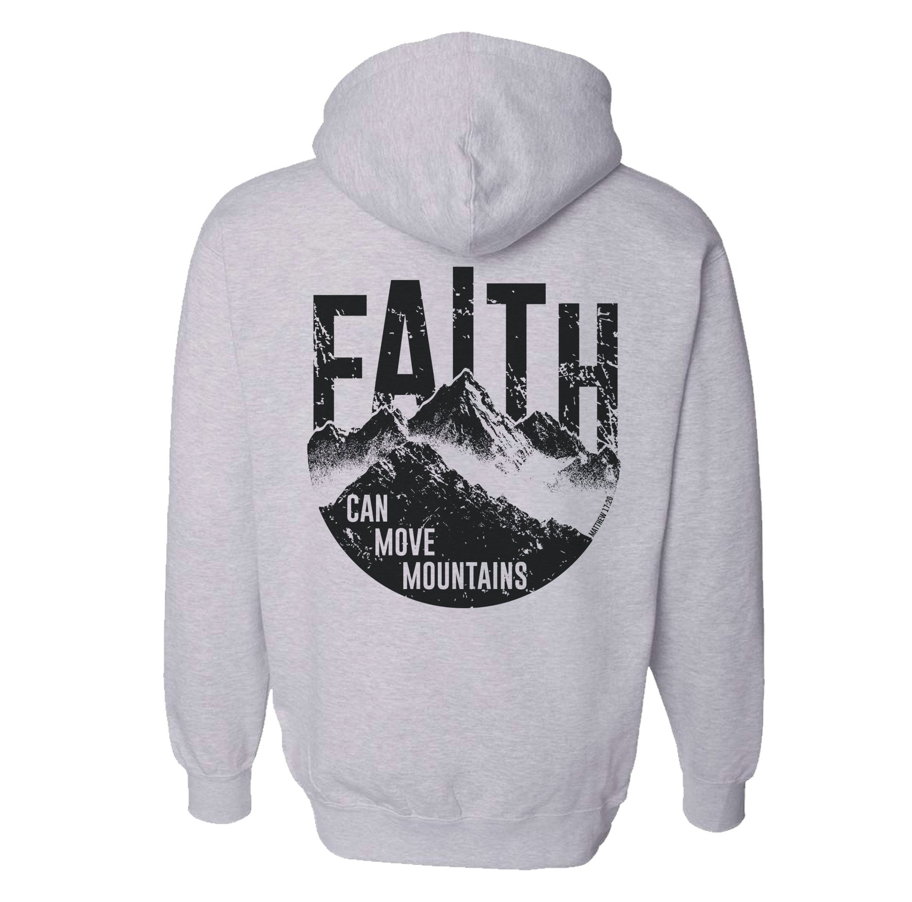 Faith Can Move Mountains Hoodie - Small - Hoodie