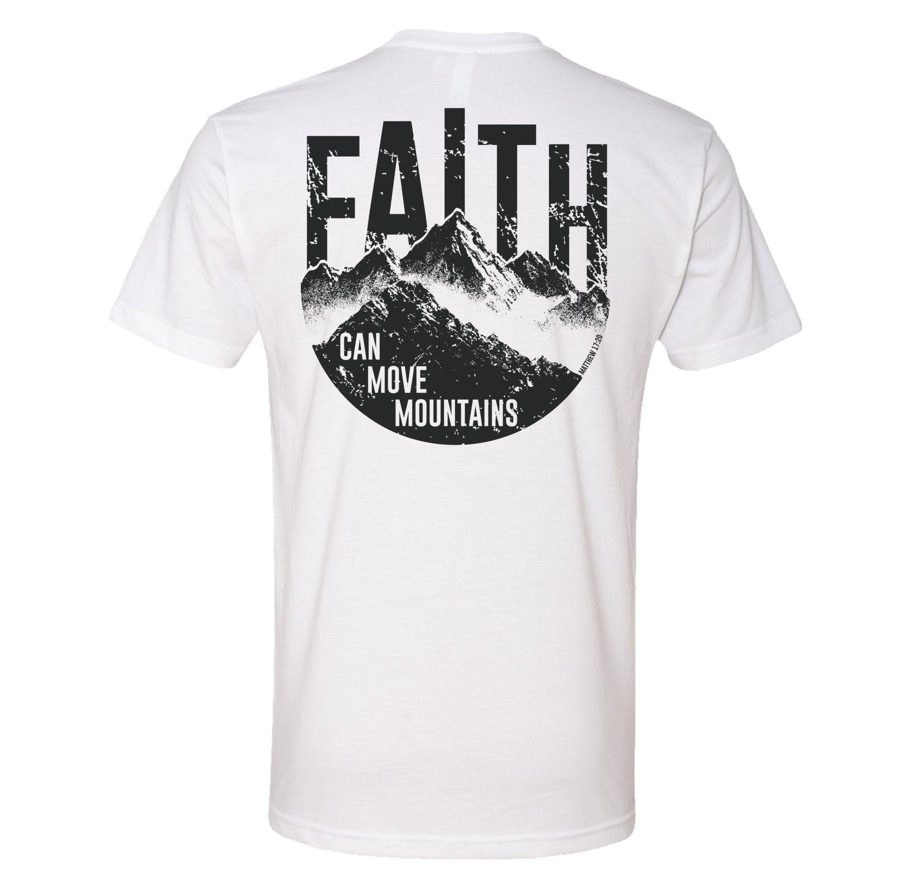 Faith Can Move Mountains Tee - Small - Shirt