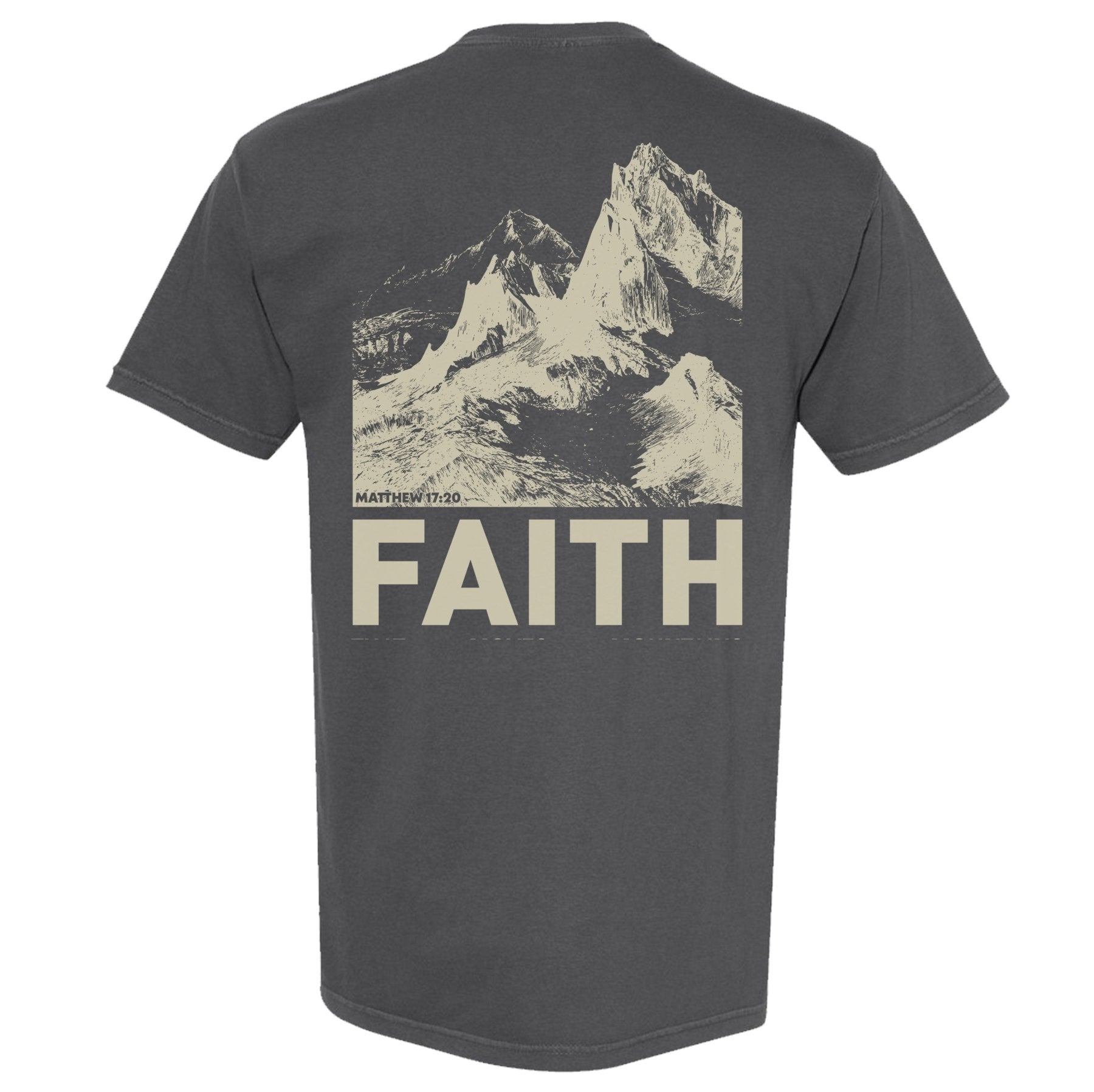 Faith Moves Mountains Heavyweight Shirt - Small - Shirt