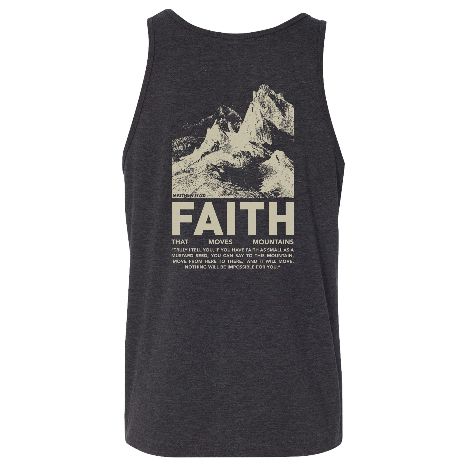Faith Moves Mountains Tank - Small - Tank