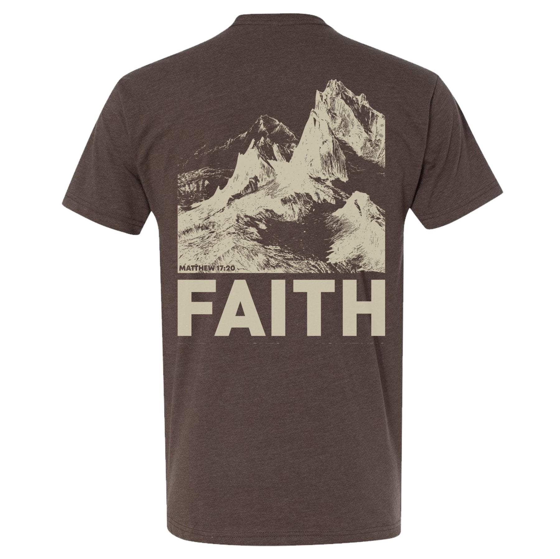 Faith Moves Mountains Tee - Small - Shirt