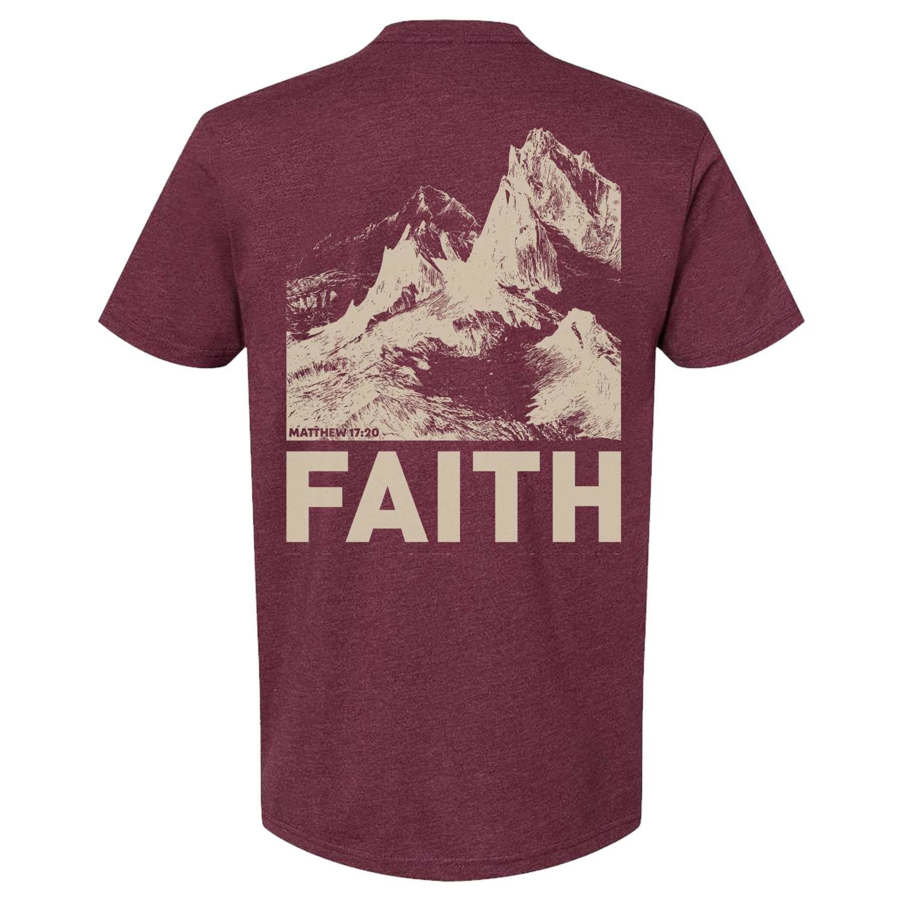 Faith Moves Mountains Tee - Small - Shirt