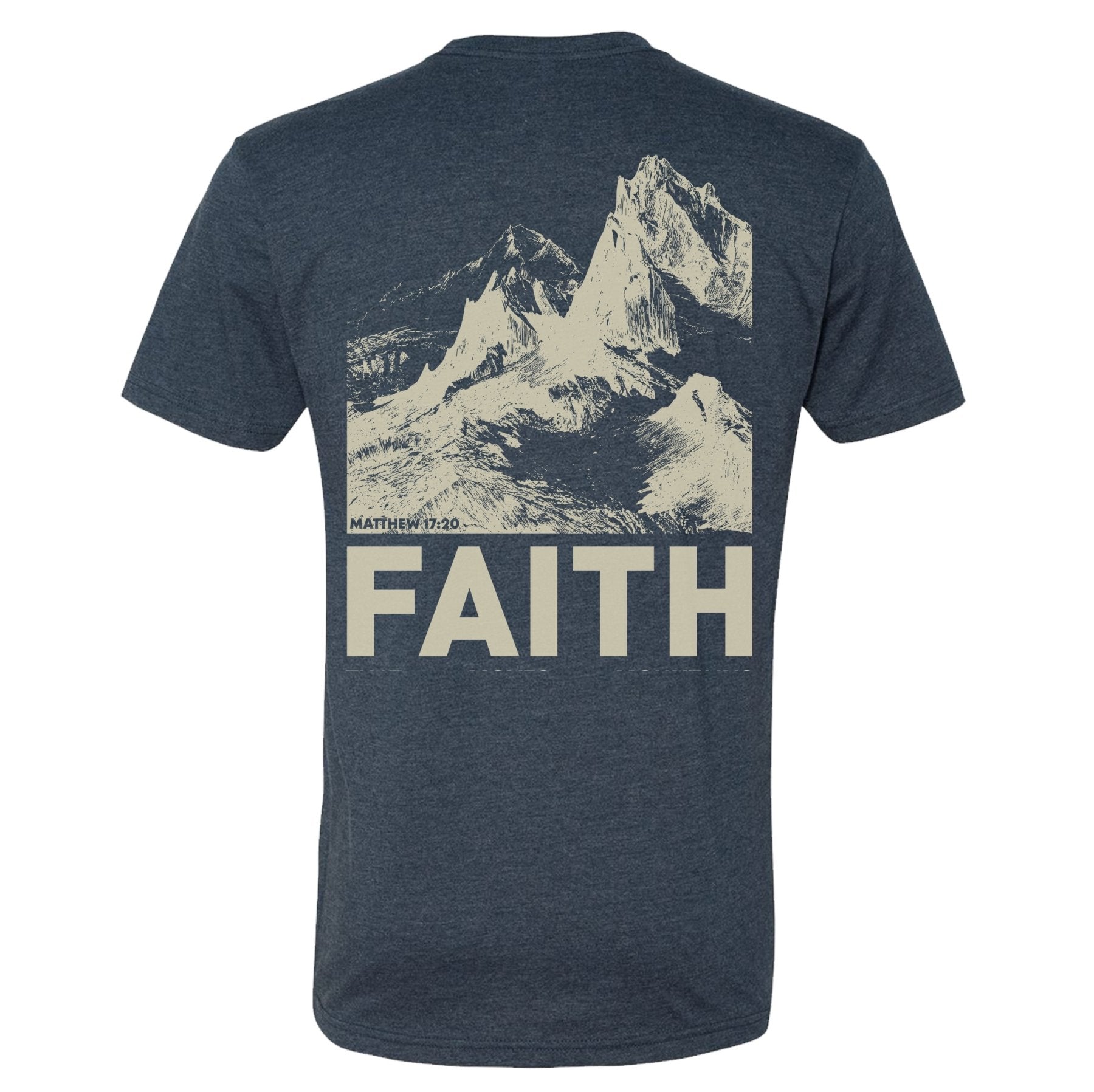 Faith Moves Mountains Tee - Small - Shirt