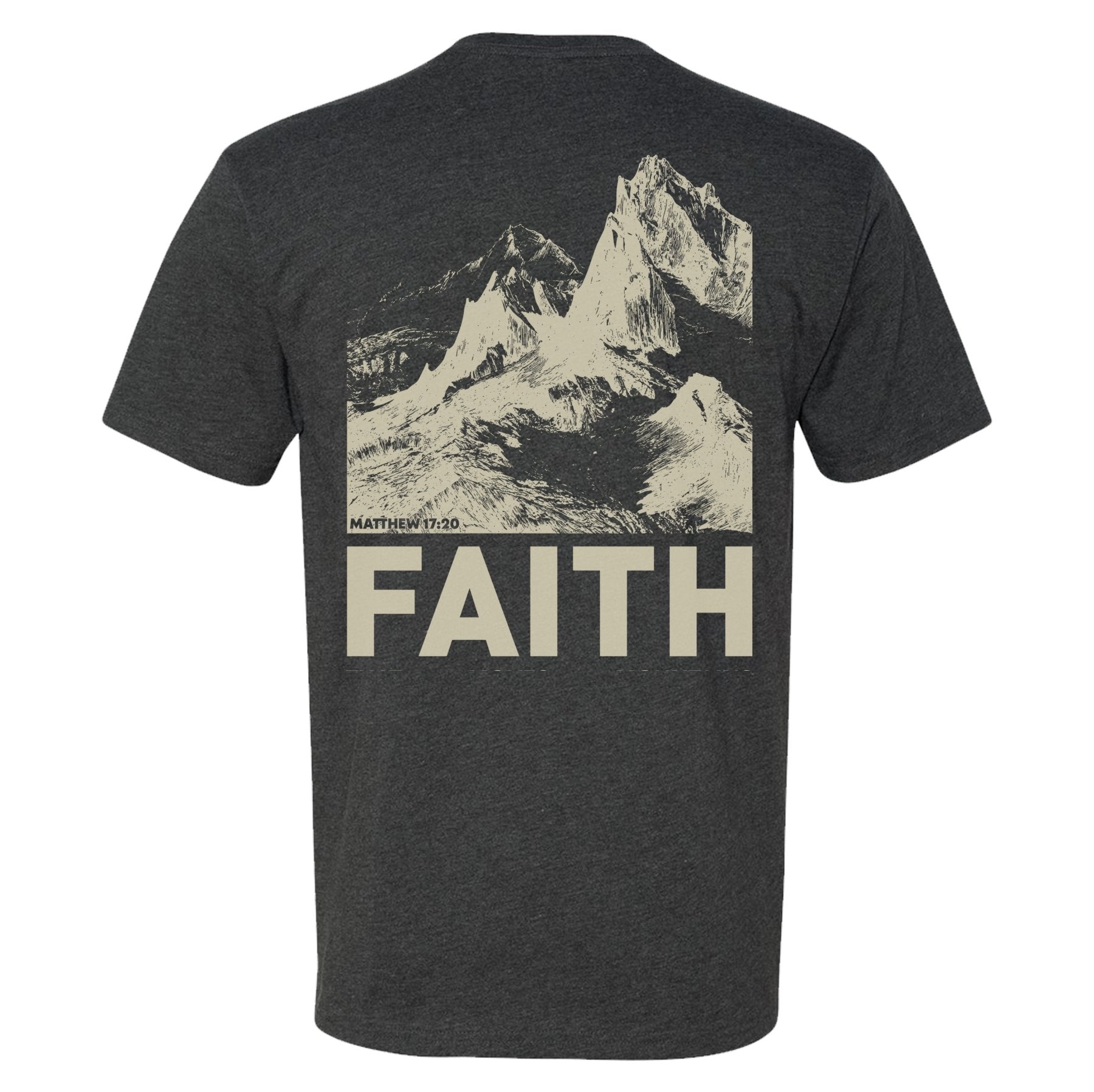 Faith Moves Mountains Tee - Small - Shirt