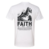 Faith Moves Mountains Tee - Small - Shirt