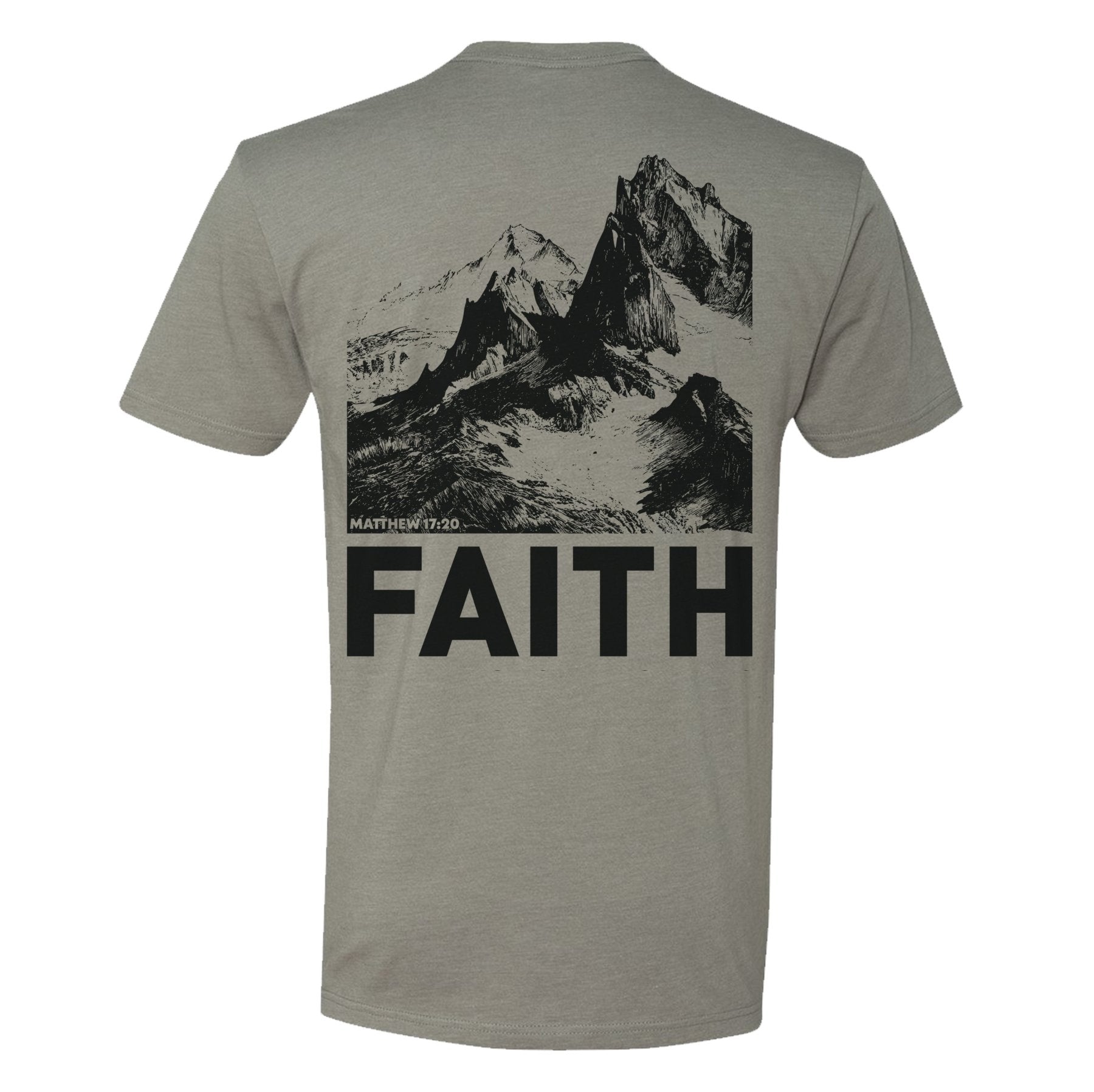 Faith Moves Mountains Tee - Small - Shirt