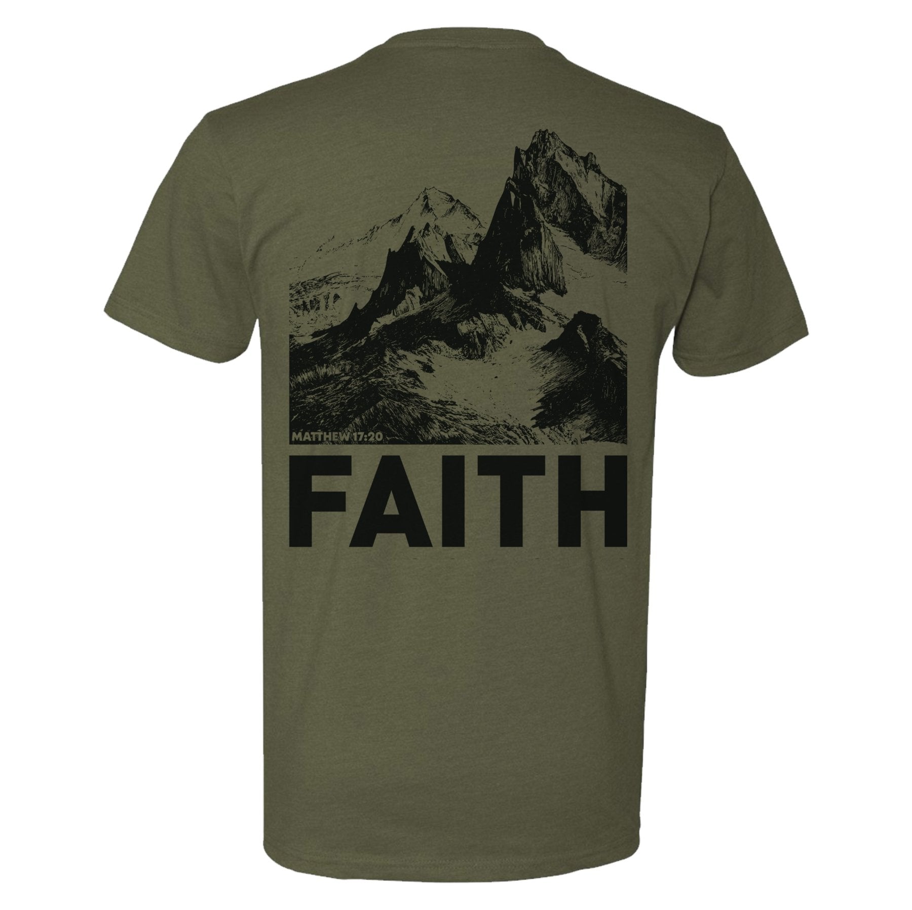 Faith Moves Mountains Tee - Small - Shirt