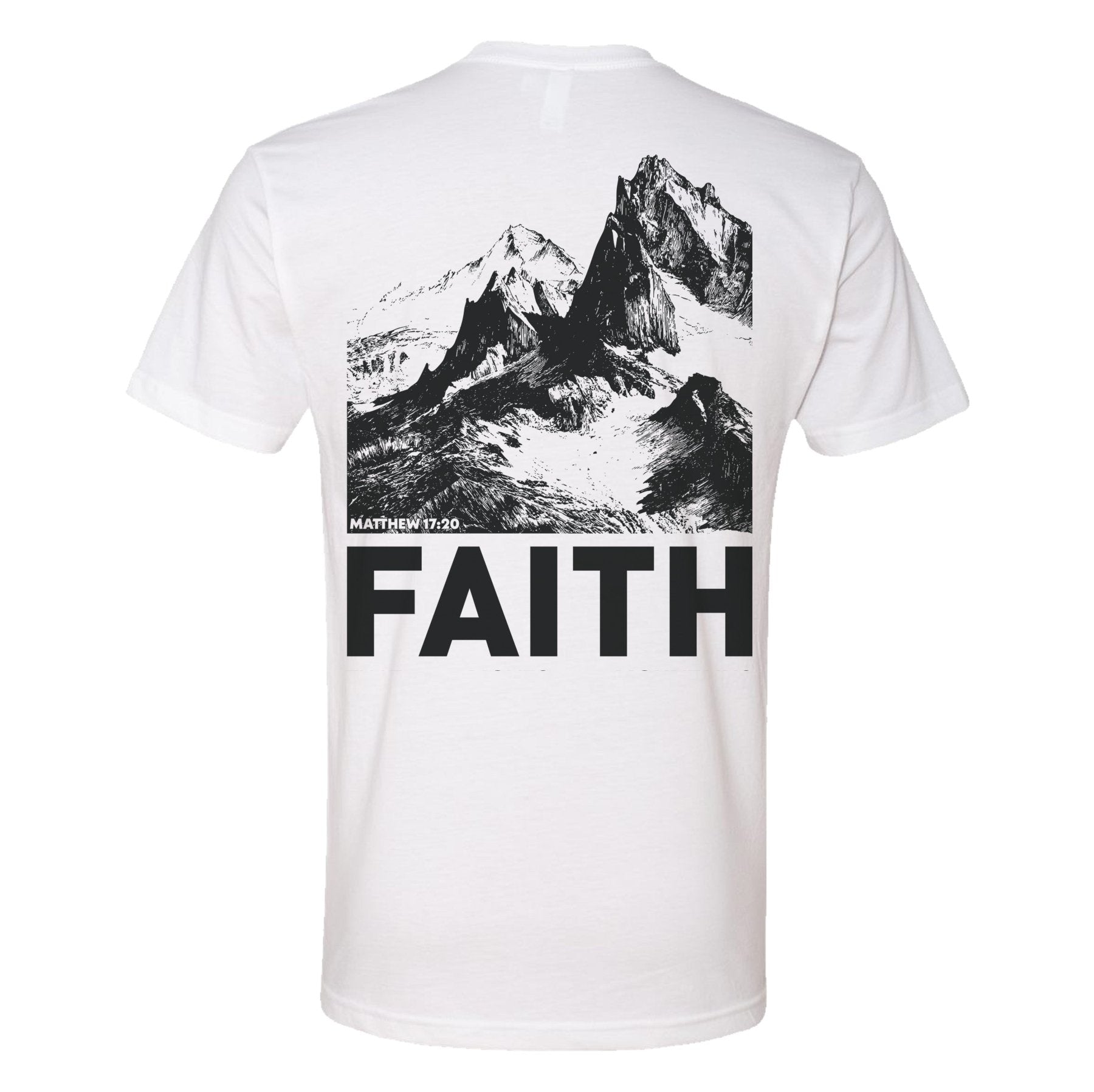 Faith Moves Mountains Tee - Small - Shirt