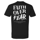 Faith Over Fear Grunge Tee - Small - Shirt