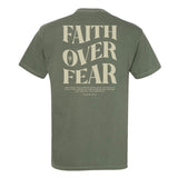 Faith Over Fear Tradition Heavyweight Tee - Small - Shirt