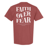 Faith Over Fear Tradition Heavyweight Tee - Small - Shirt