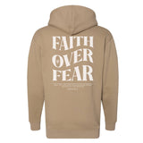 Faith Over Fear Traditional Hoodie - Small - Hoodie