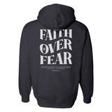Faith Over Fear Traditional Hoodie - Small - Hoodie