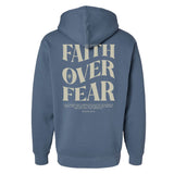 Faith Over Fear Traditional Hoodie - Small - Hoodie