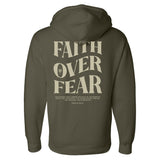 Faith Over Fear Traditional Hoodie - Small - Hoodie