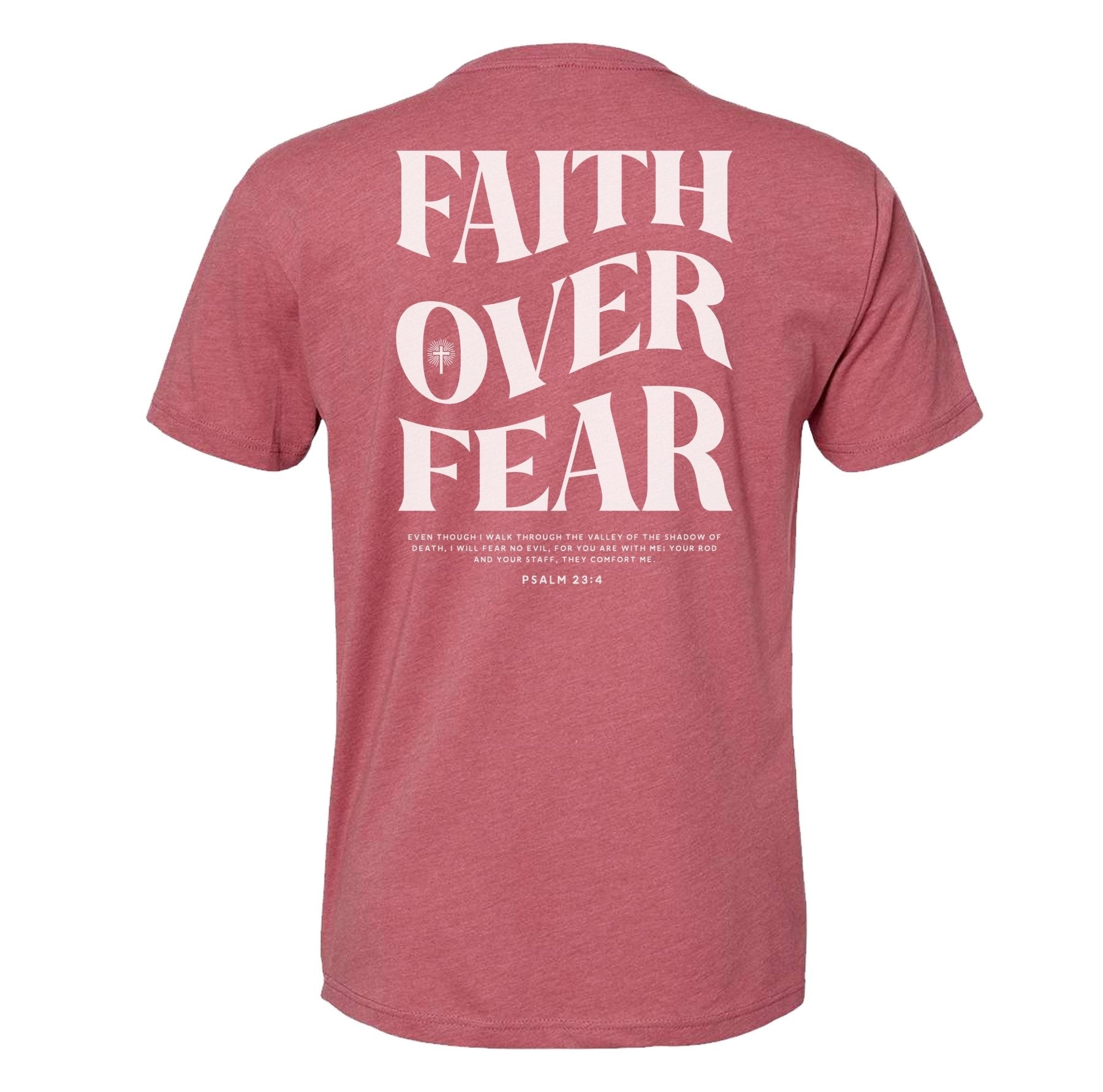 Faith Over Fear Traditional Tee - Small - Shirt