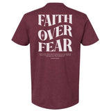 Faith Over Fear Traditional Tee - Small - Shirt
