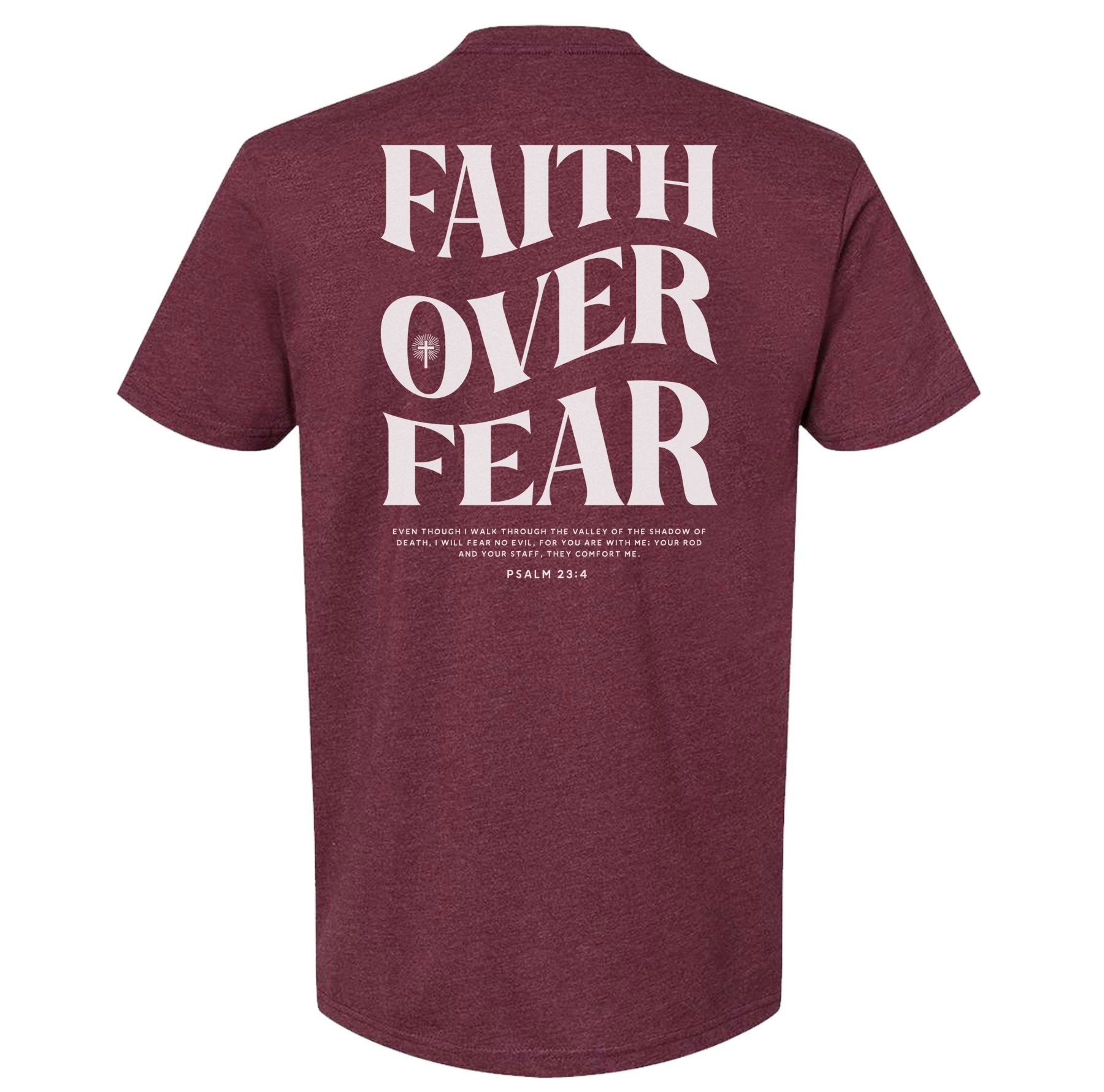 Faith Over Fear Traditional Tee - Small - Shirt