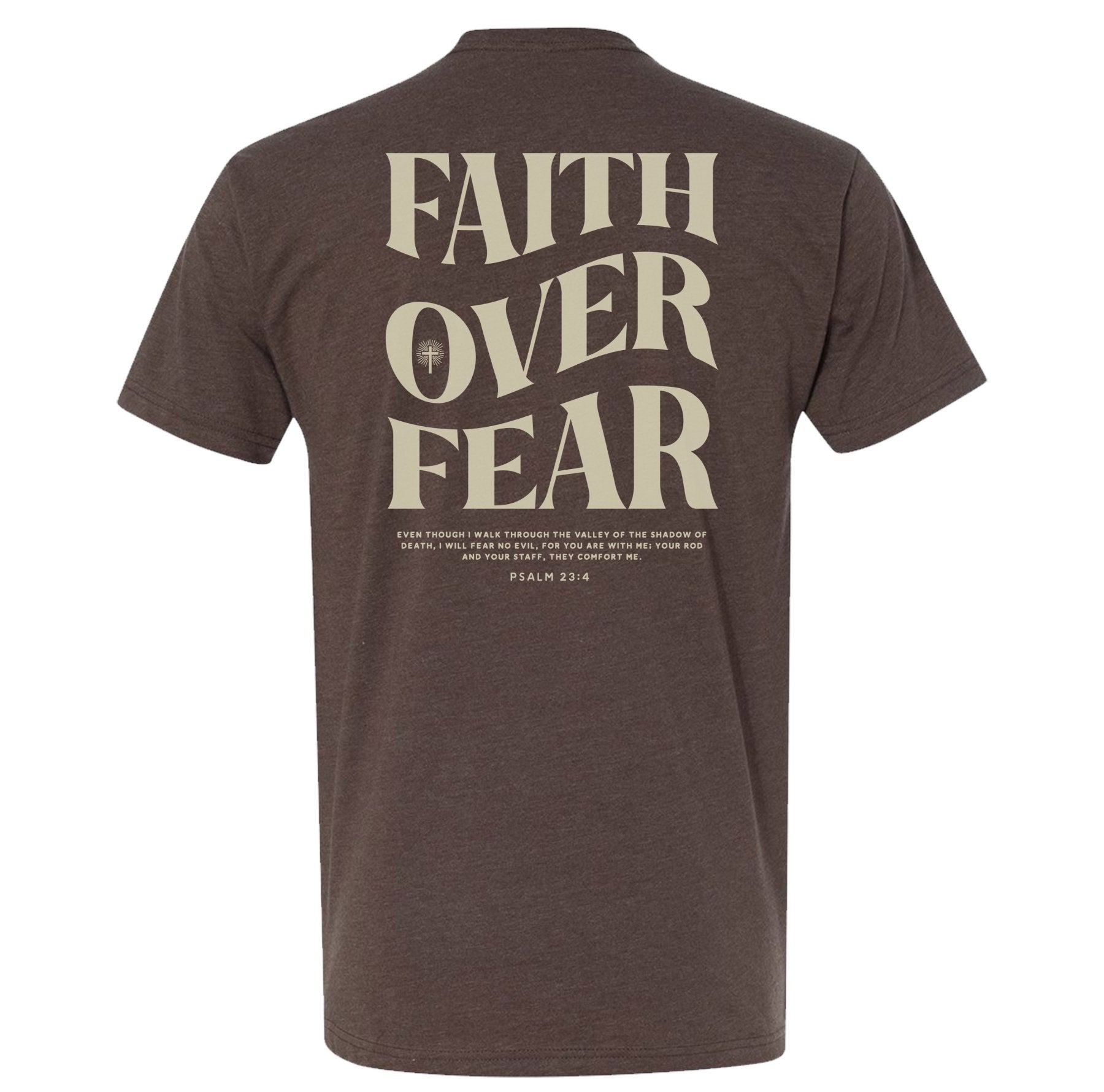 Faith Over Fear Traditional Tee - Small - Shirt