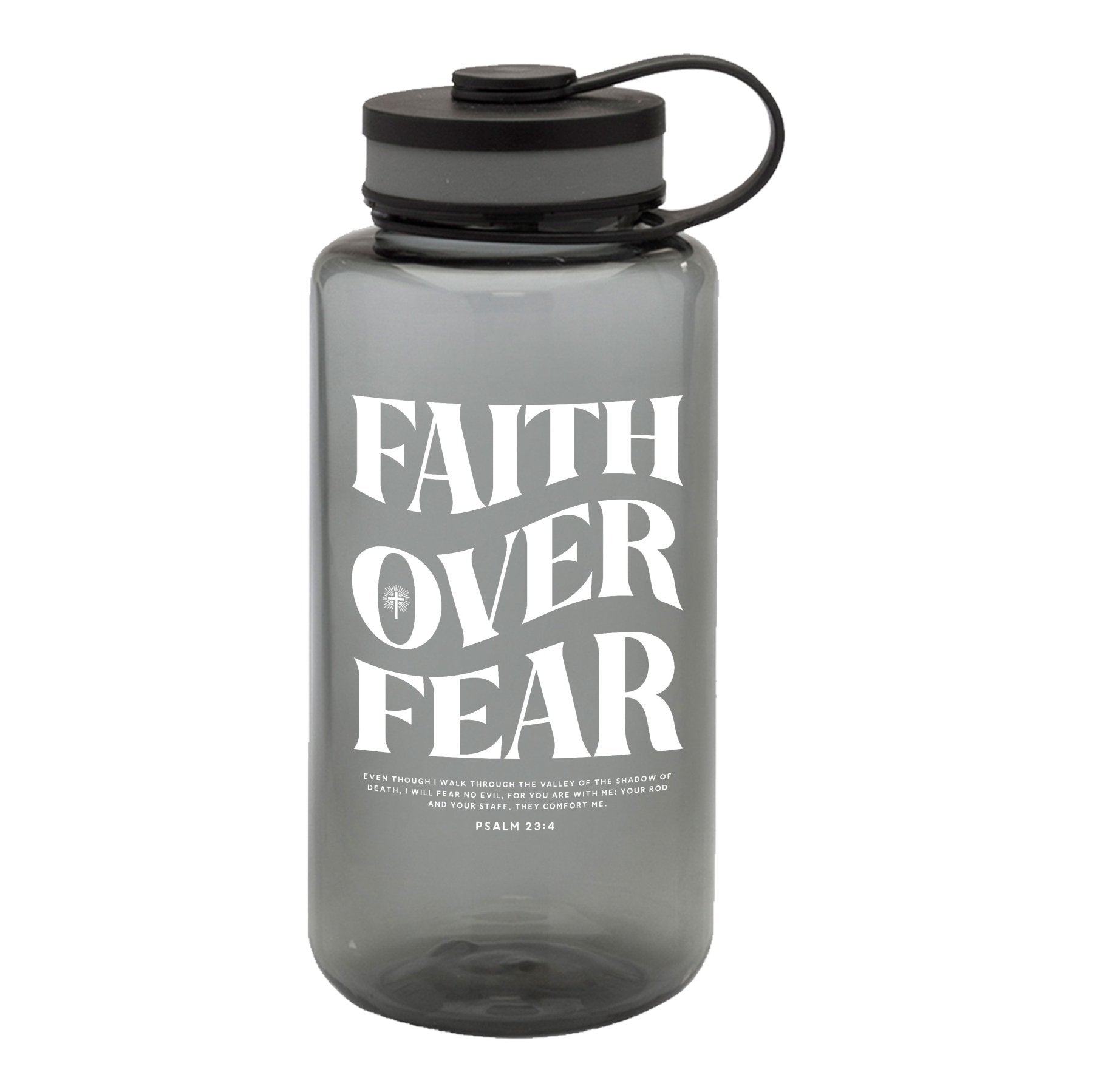 Faith Over Fear Traditional Water Bottle - 38oz - Water Bottle