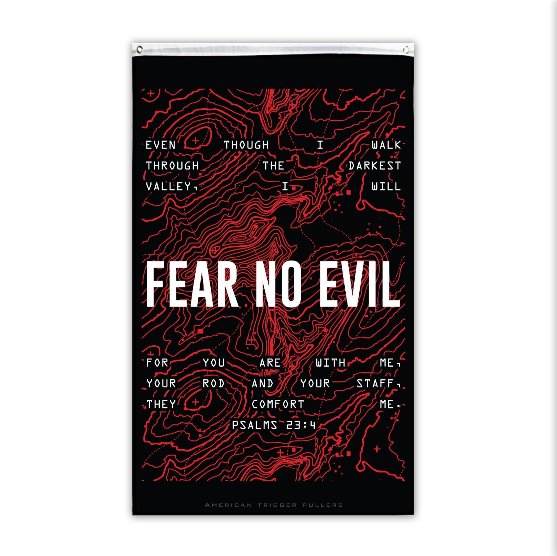 Fear No Evil Red Flag - 3' x 5' - Flag