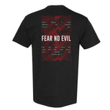 Fear No Evil Topographic Heavyweight Tee - Small - Shirt