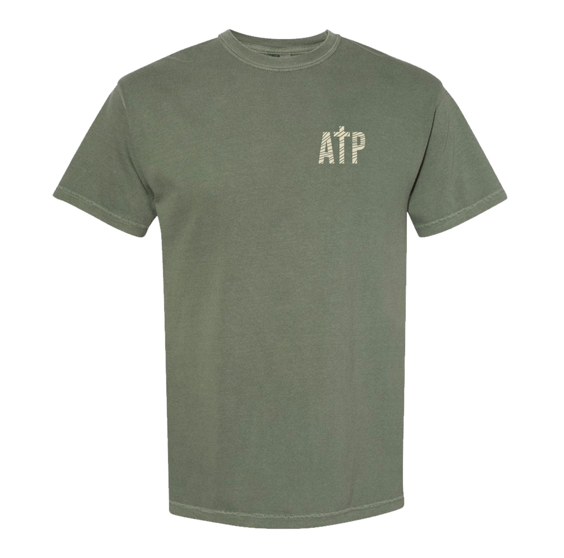 Fear No Evil Topographic Heavyweight Tee - Small - Shirt