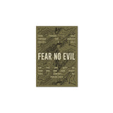 Fear No Evil Topographic Stickers - 4" - Sticker