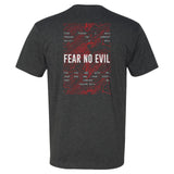 Fear No Evil Topographic Tee - Small - Shirt