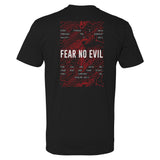 Fear No Evil Topographic Tee - Small - Shirt