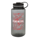 Fear No Evil Topographic Water Bottle - 38oz - Water Bottle