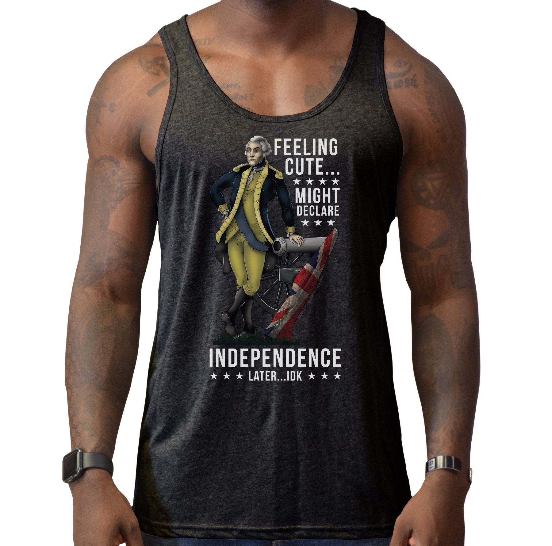 Feeling Cute Independence Tank - Small - Tank