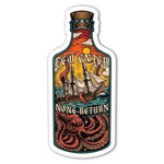 Few Enter Bottle Sticker - 4" - Sticker