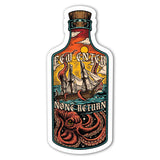 Few Enter Bottle Sticker - 4" - Sticker