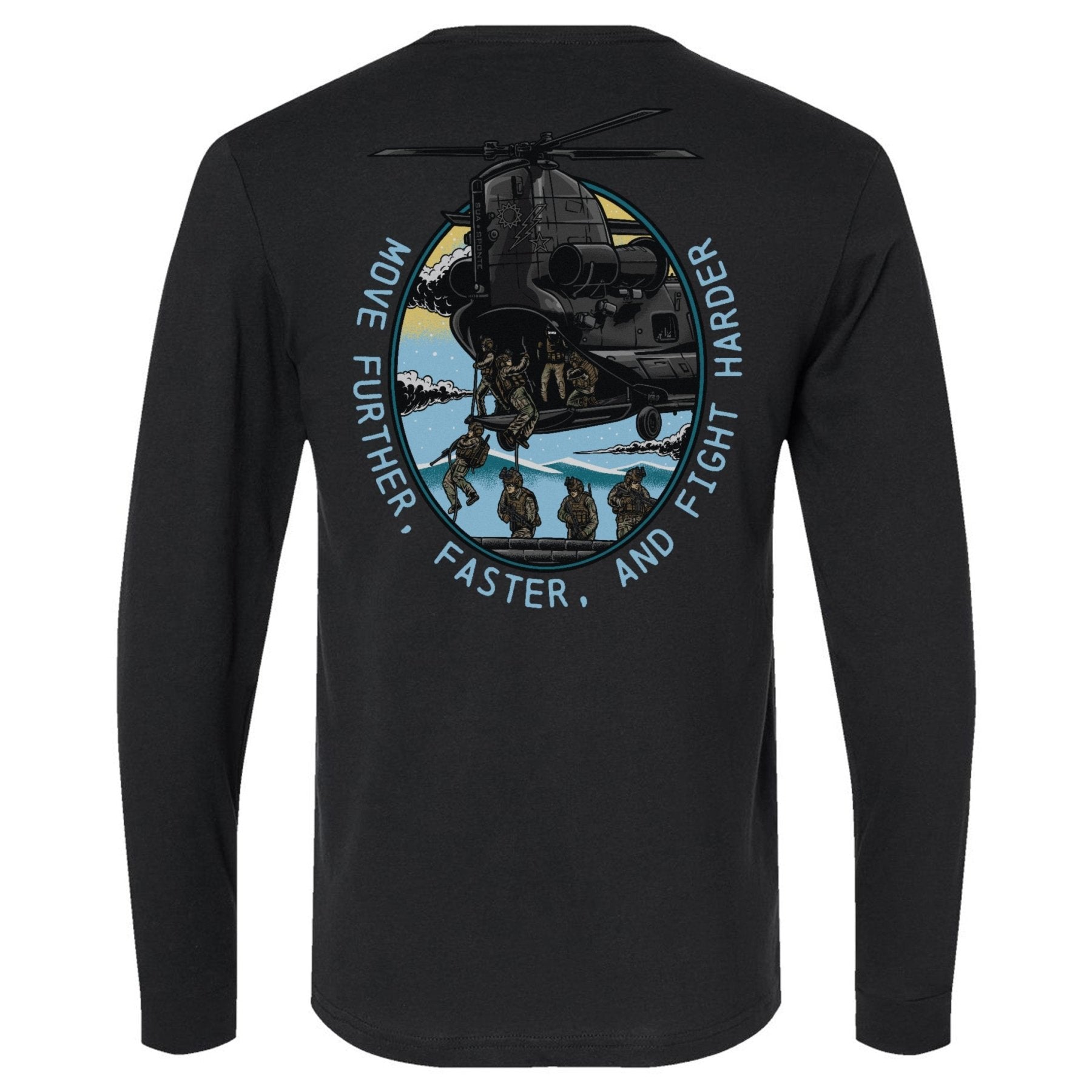 Fight Harder Fast Rope Long Sleeve - Small - Long Sleeve