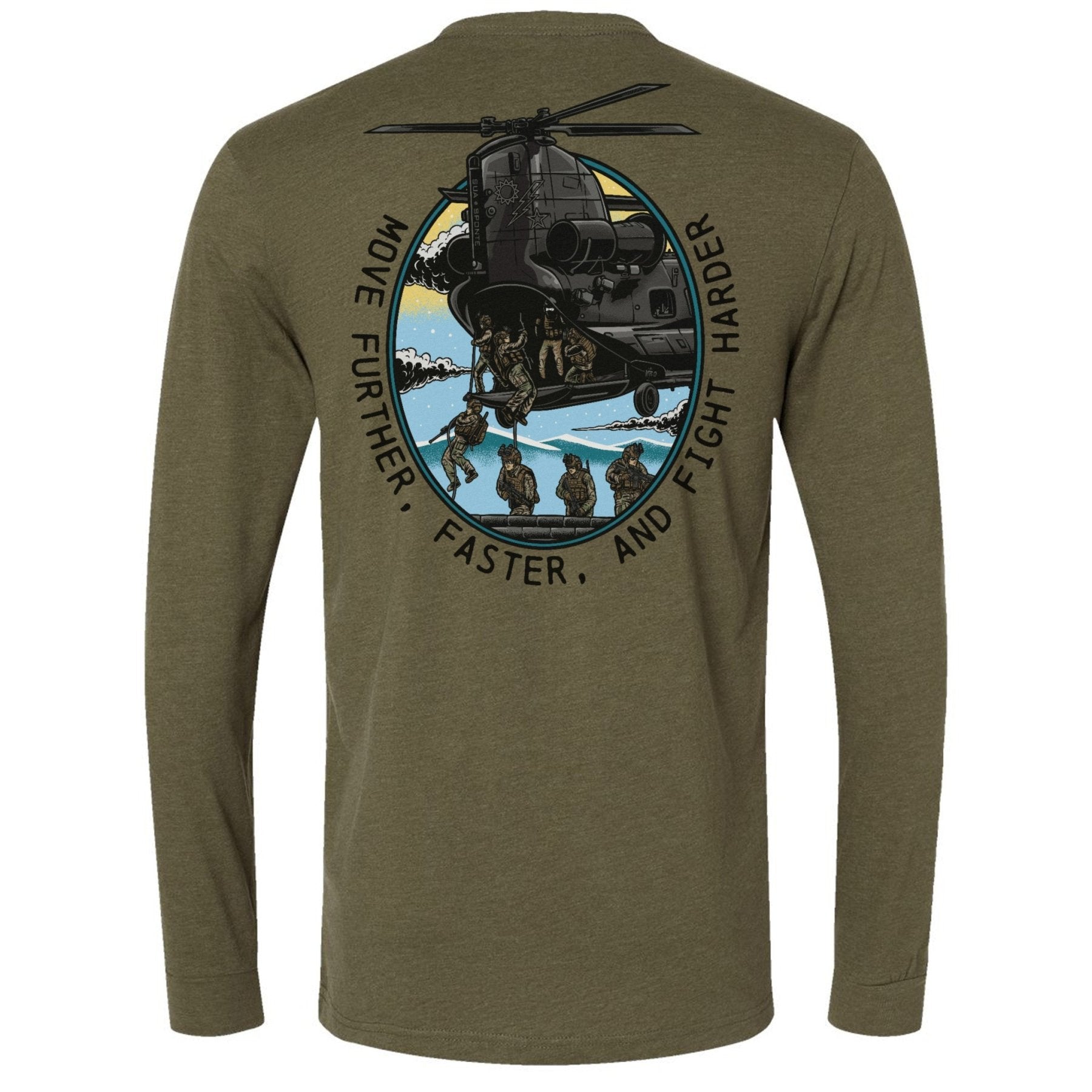 Fight Harder Fast Rope Long Sleeve - Small - Long Sleeve