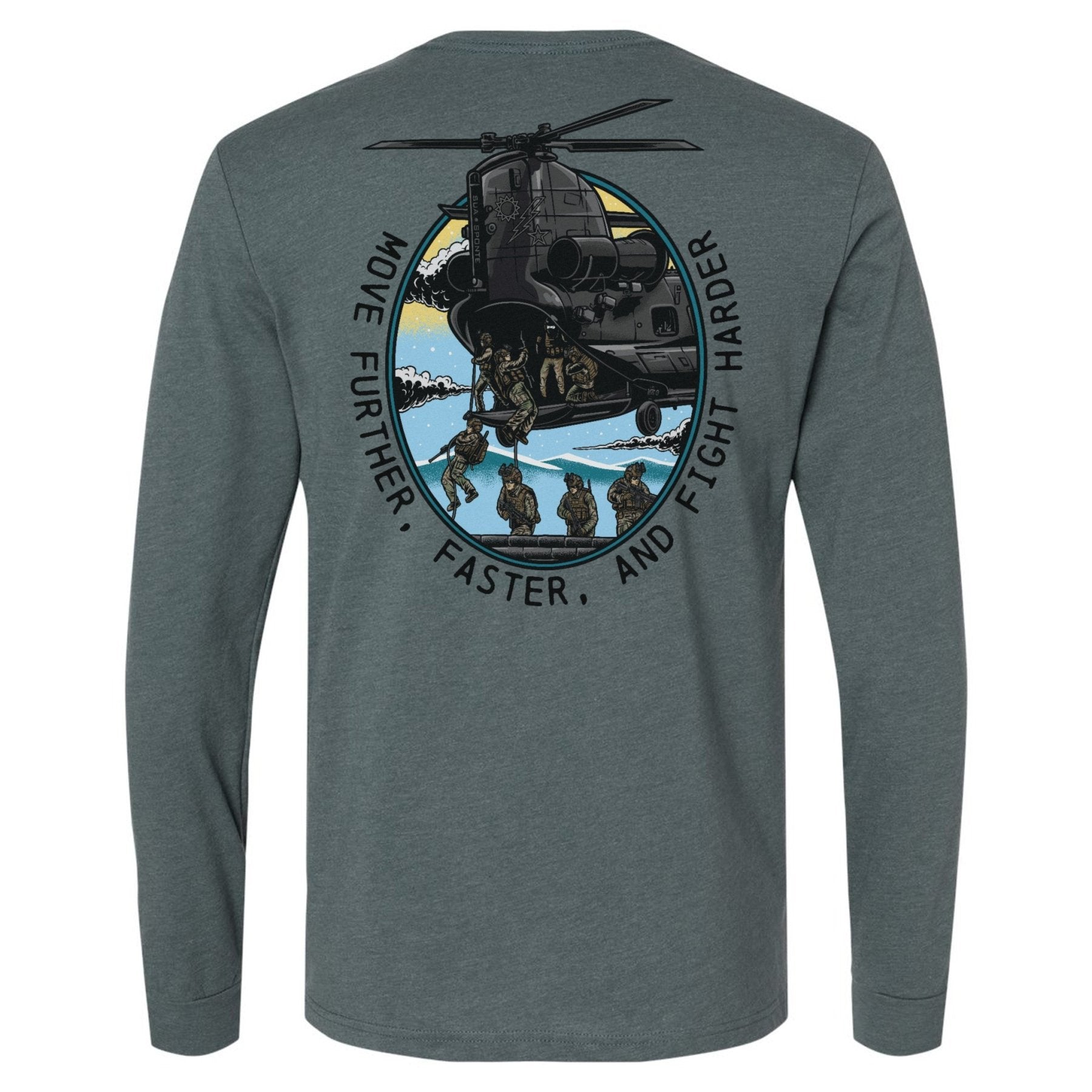 Fight Harder Fast Rope Long Sleeve - Small - Long Sleeve