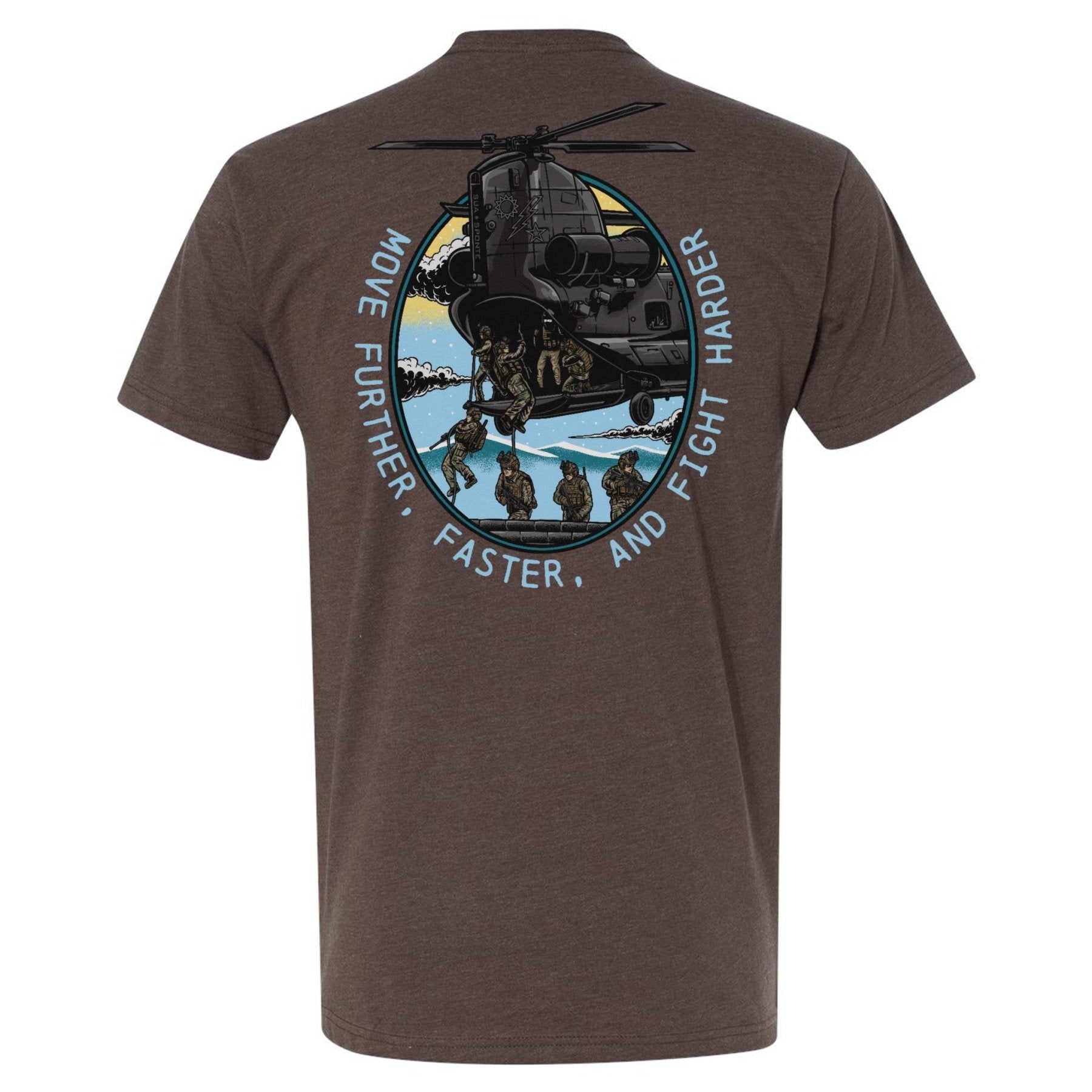 Fight Harder Fast Rope Tee - Small - Shirt