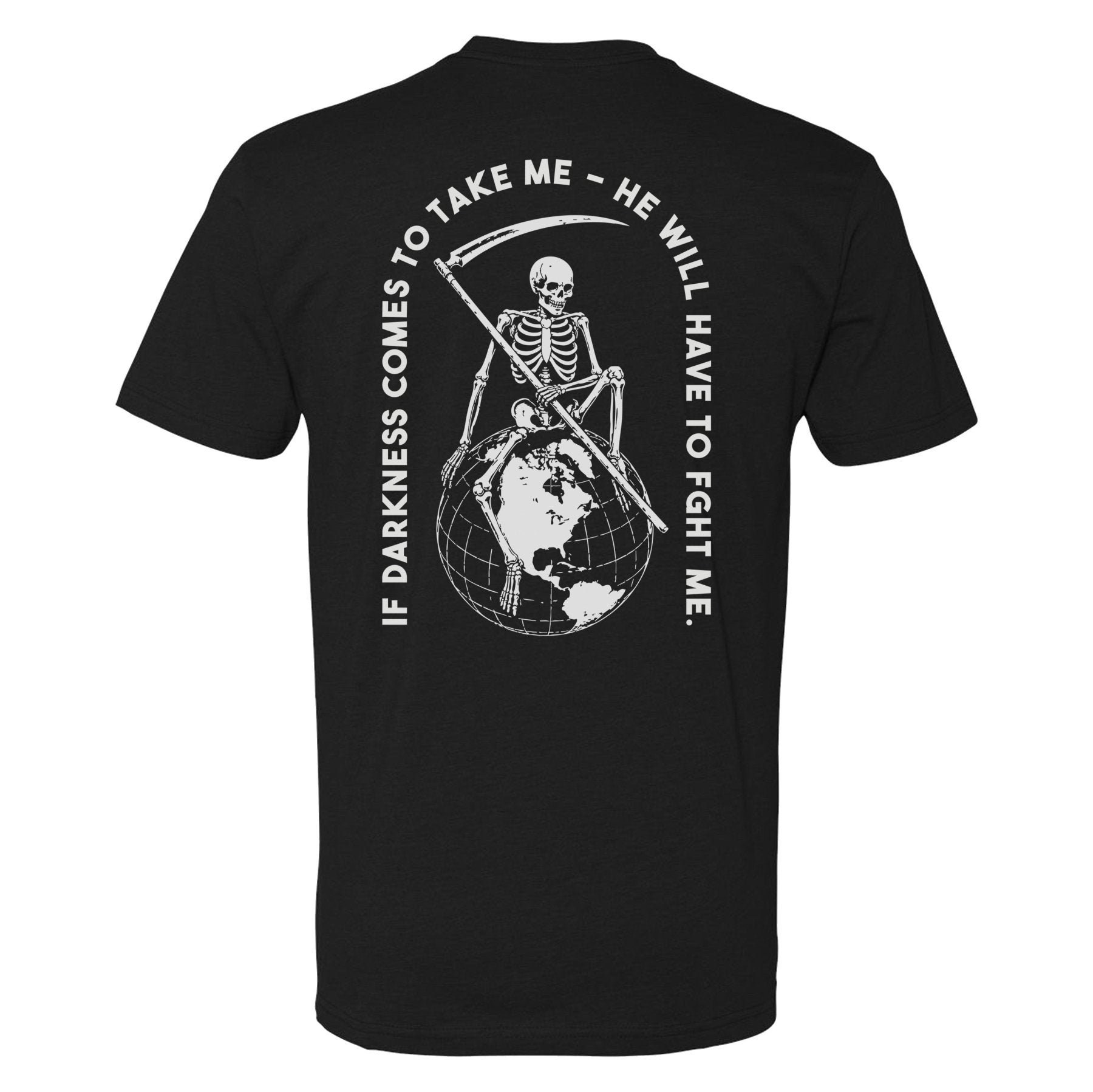 Fight Me Darkness Tee - Small - Shirt