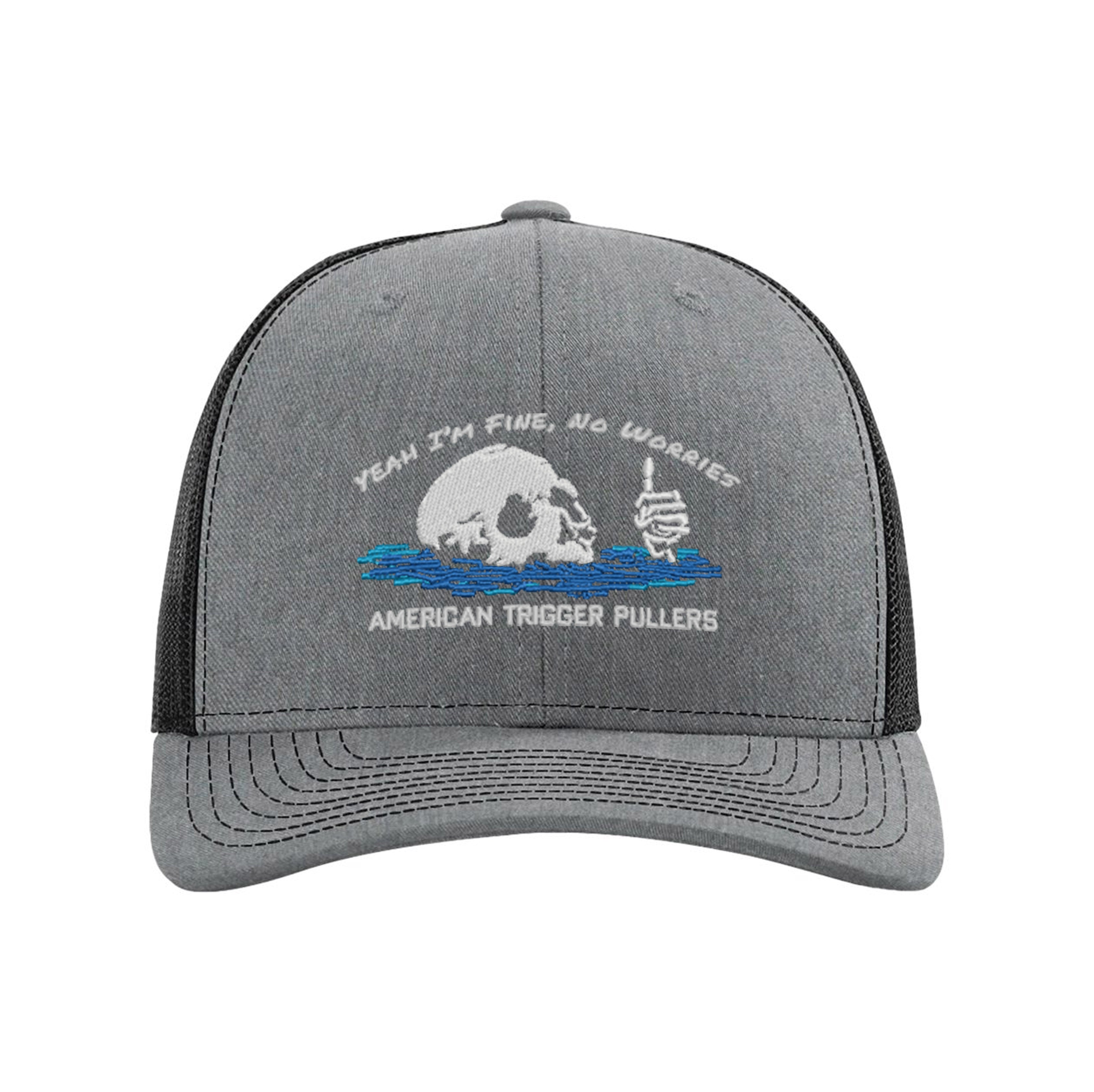 I'm Fine Snapback Trucker Hat